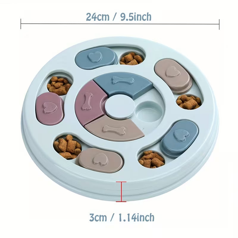 Dog slow feeder