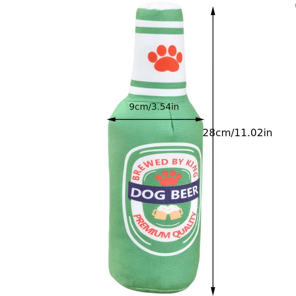 Beer Dog Plush