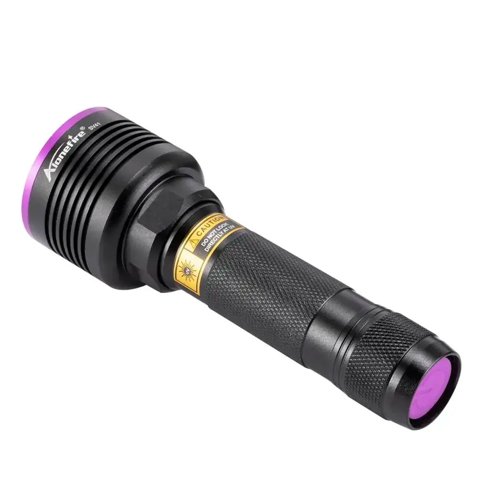 15W 3x LED UV Flashlight 365nm Ultraviolet Invisible Ink Marker Cat Dog Pet Skin Urine Tinea Ore Money Scorpion Detector Light