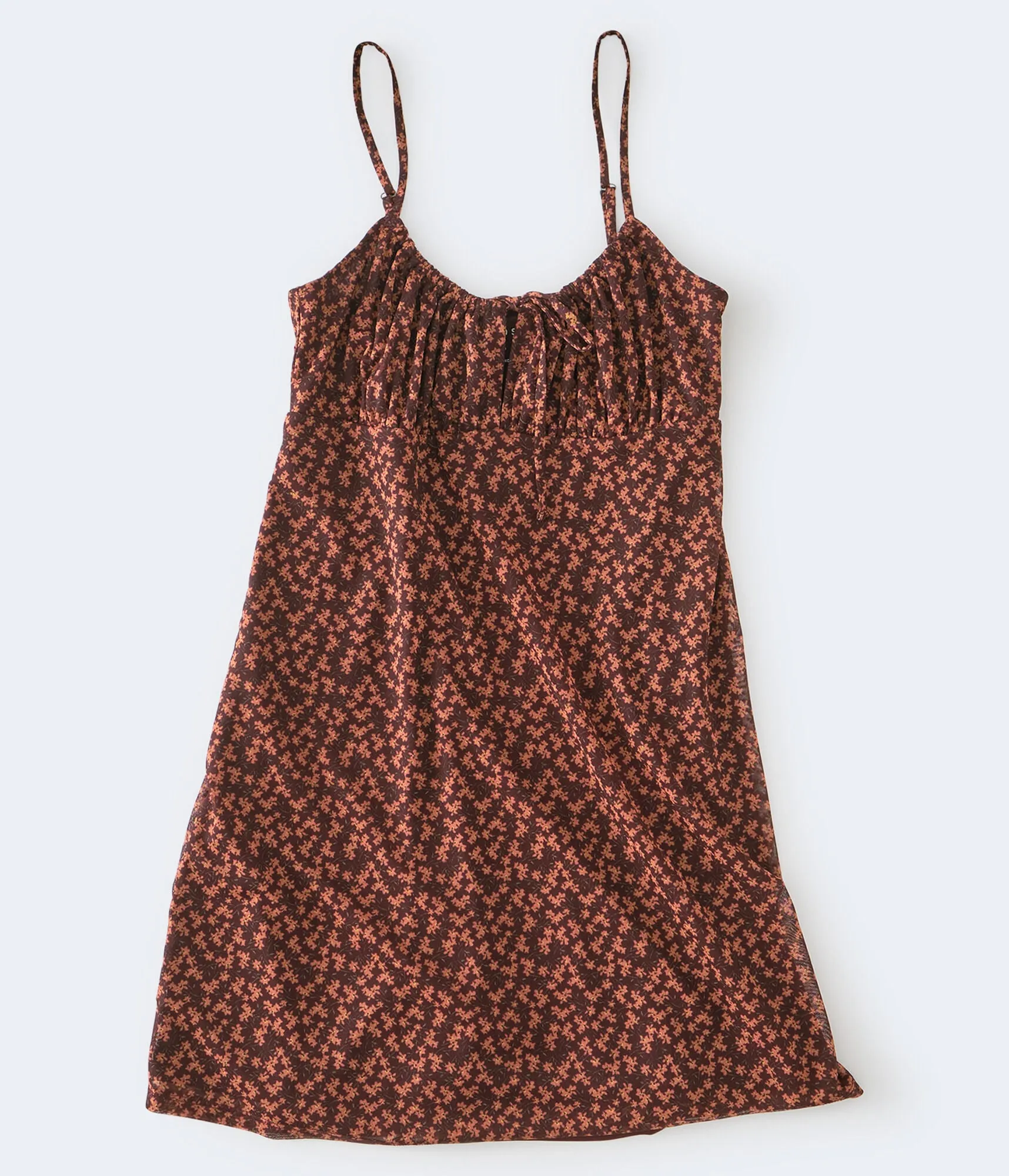 Aeropostale Floral Mesh Slip Dress