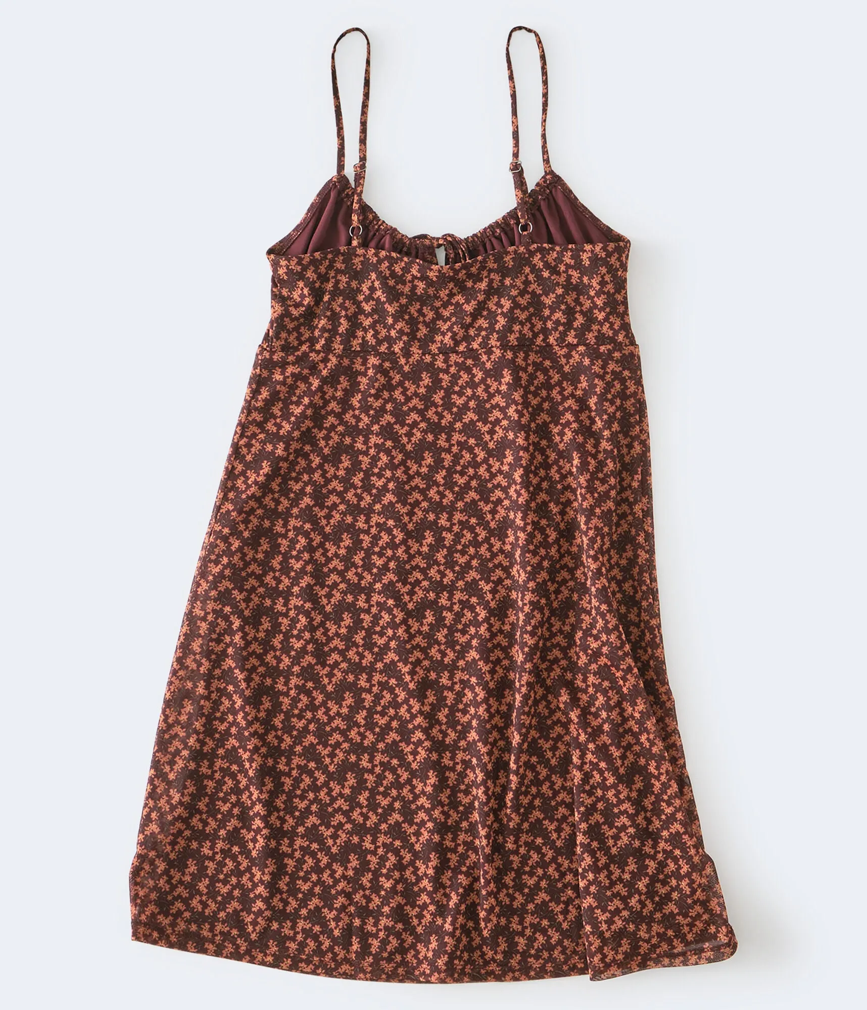 Aeropostale Floral Mesh Slip Dress