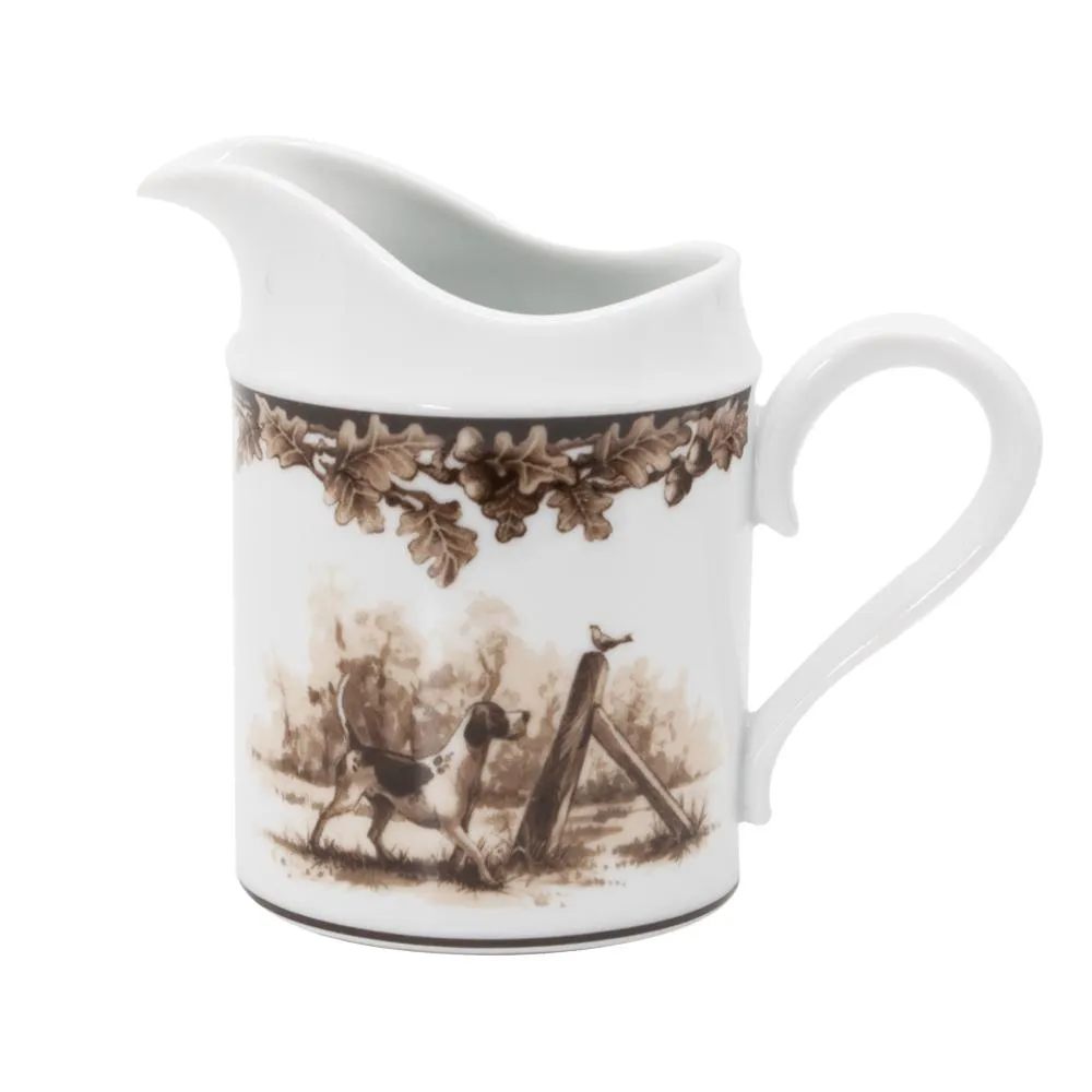 Aiken Hunt Dinnerware Hound Creamer