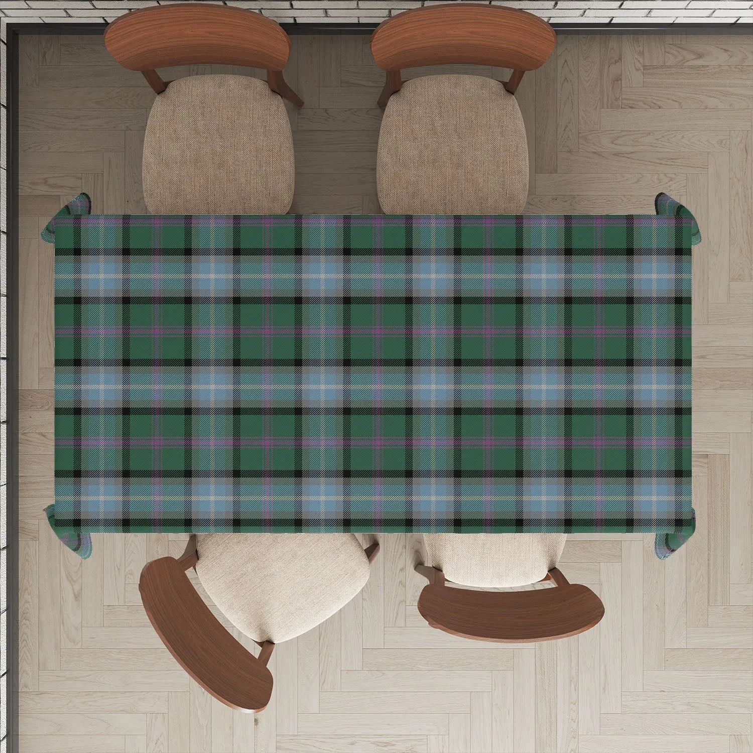 Alexander of Menstry Hunting Tartan Tablecloth