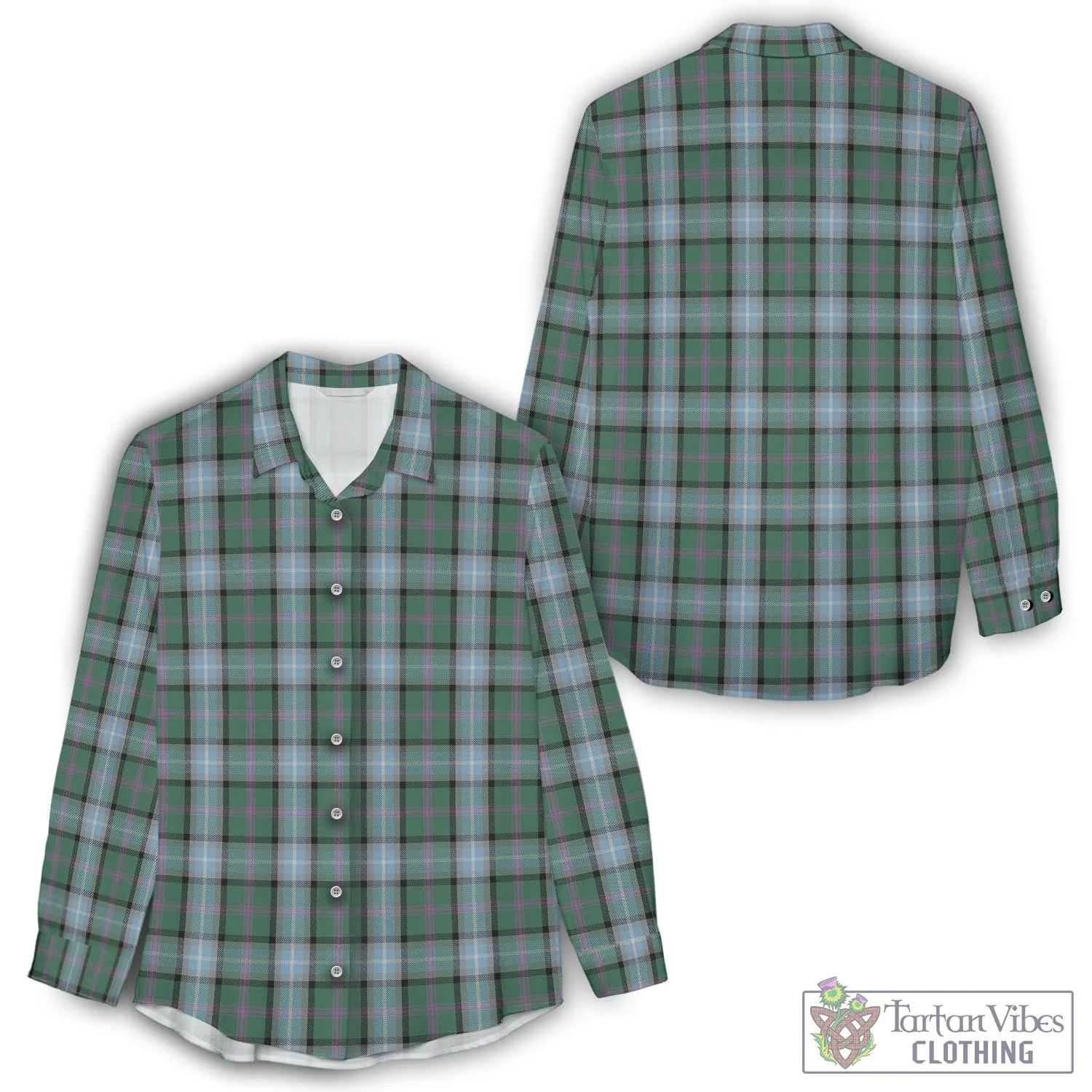 Alexander of Menstry Hunting Tartan Women's Casual Shirt