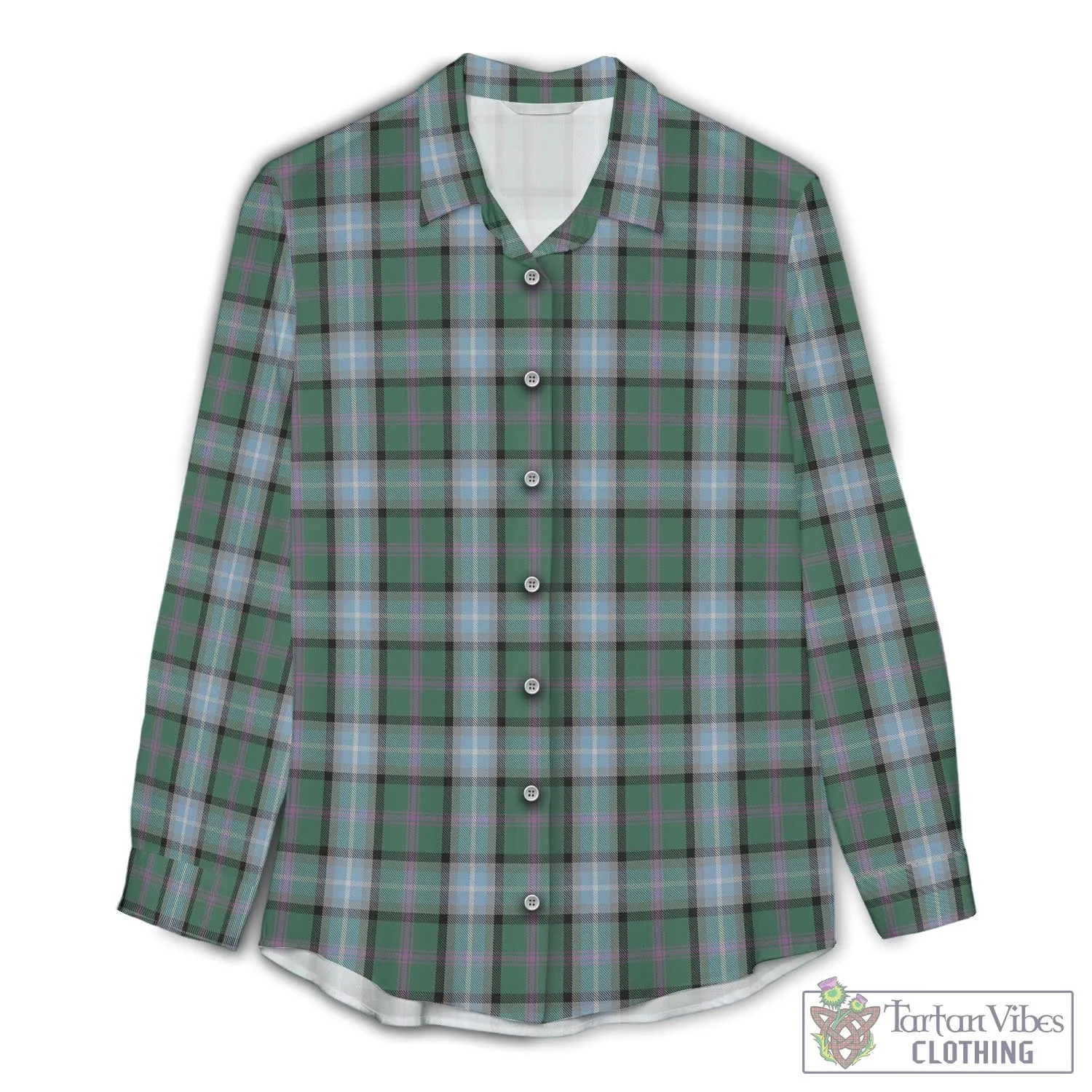 Alexander of Menstry Hunting Tartan Women's Casual Shirt