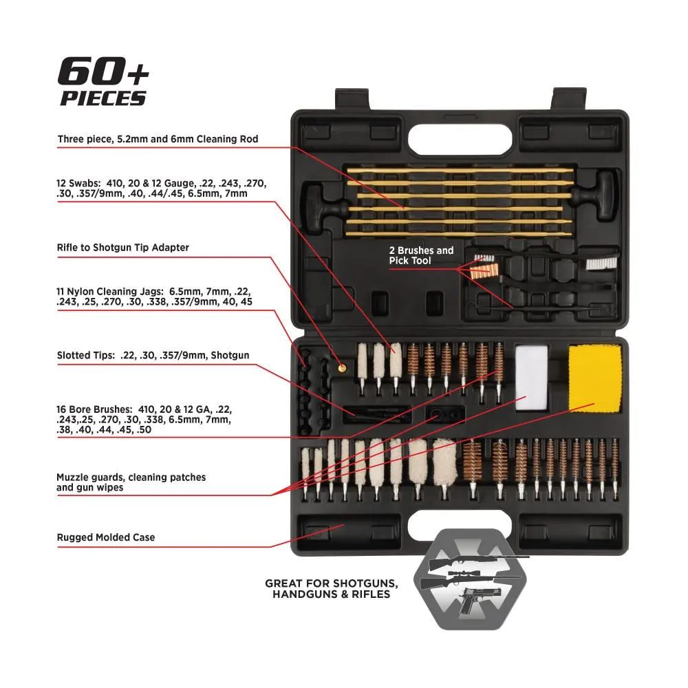 Allen Krome Stronghold Universal Cleaning Kit Rifle - Shotgun - Handgun