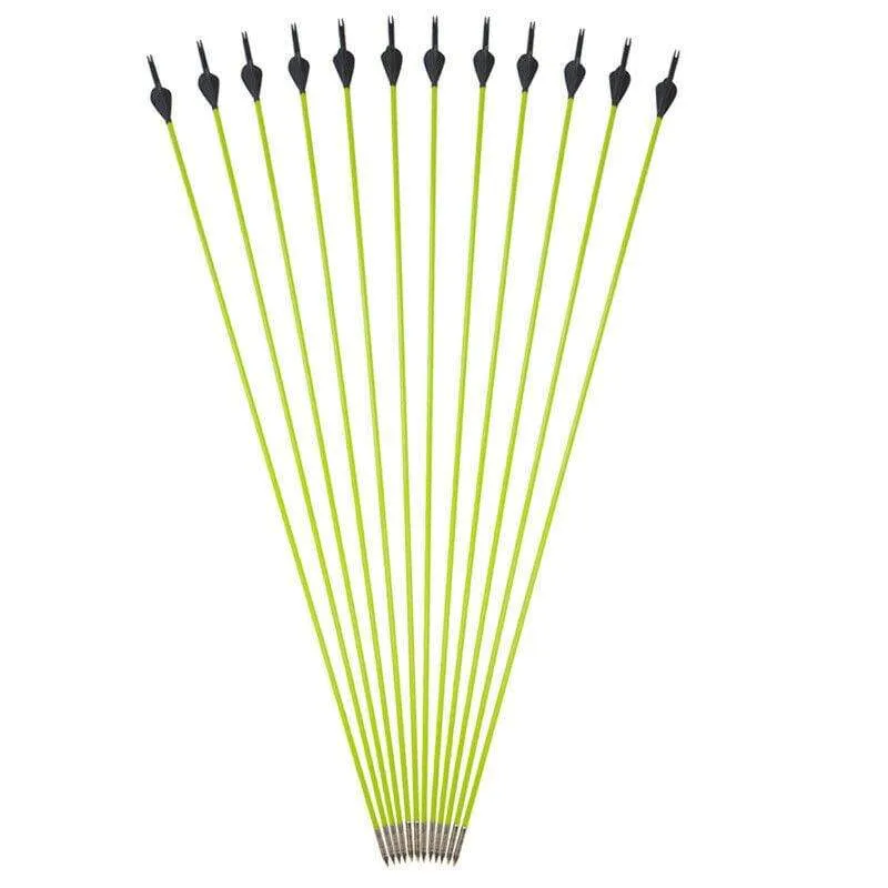 🎯Archery 5mm Fiberglass Arrows Shooting Youth Practice