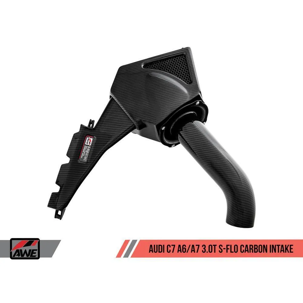 AWE S-FLO Carbon Intake | 11-18 Audi A6 3.0T / 10-18 A7 3.0T (2660-15022)