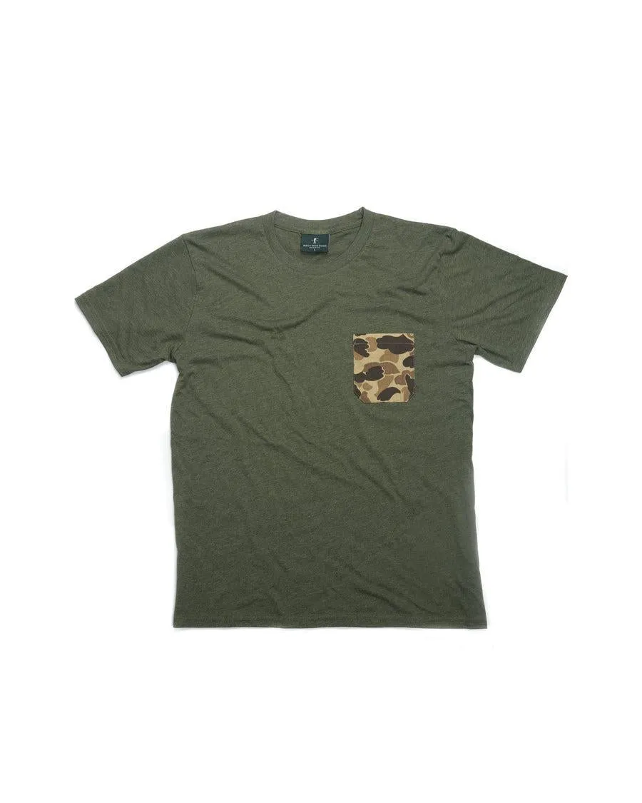 Ball and Buck Original Camo Pocket Tee