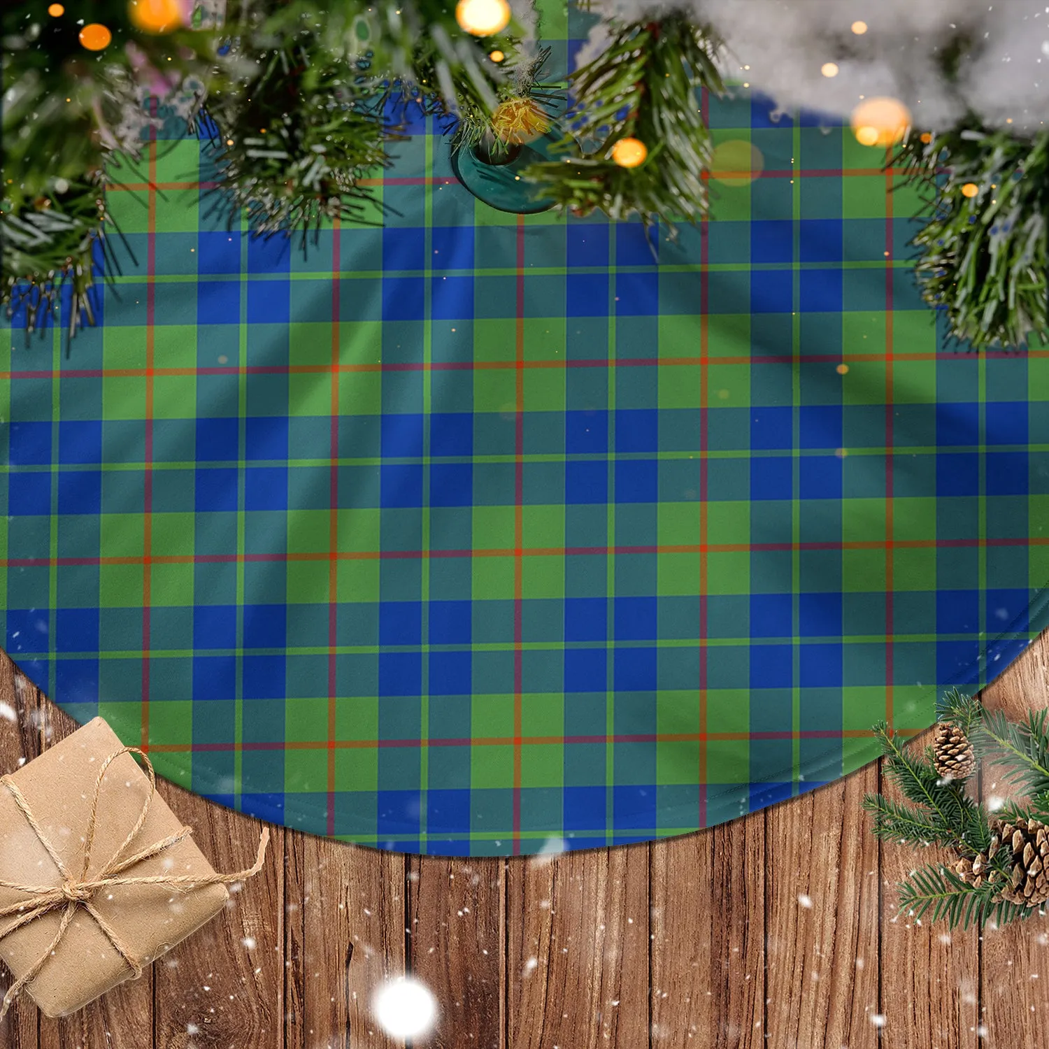 Barclay Hunting Ancient Tartan Christmas Tree Skirt