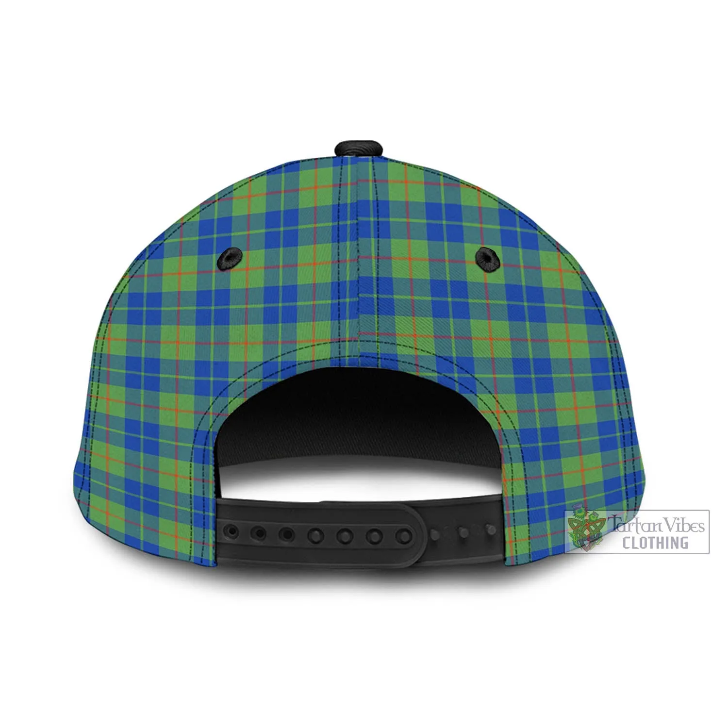 Barclay Hunting Ancient Tartan Classic Cap with Family Crest In Me Style