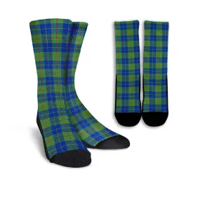 Barclay Hunting Ancient Tartan Crew Socks