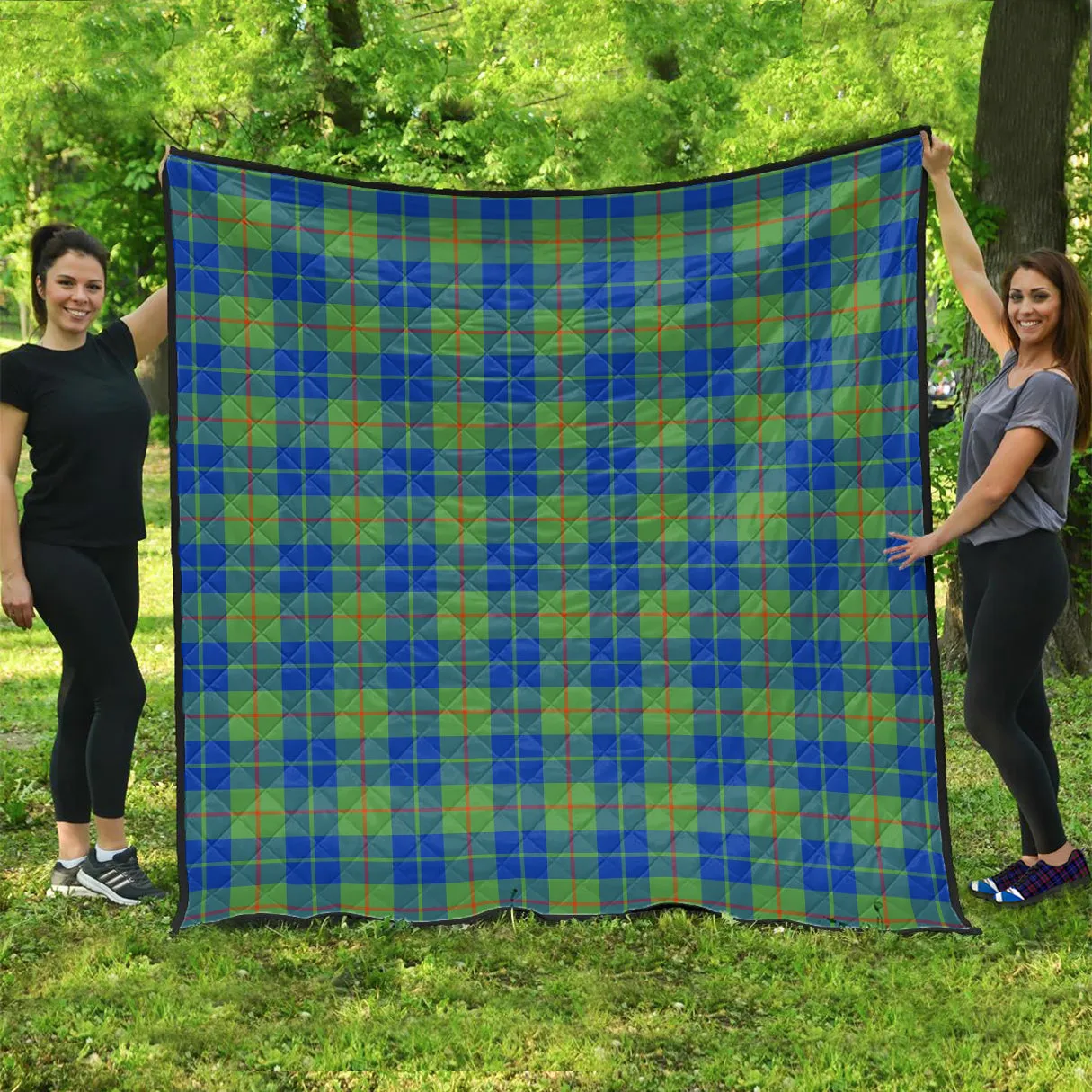 Barclay Hunting Ancient Tartan Quilt