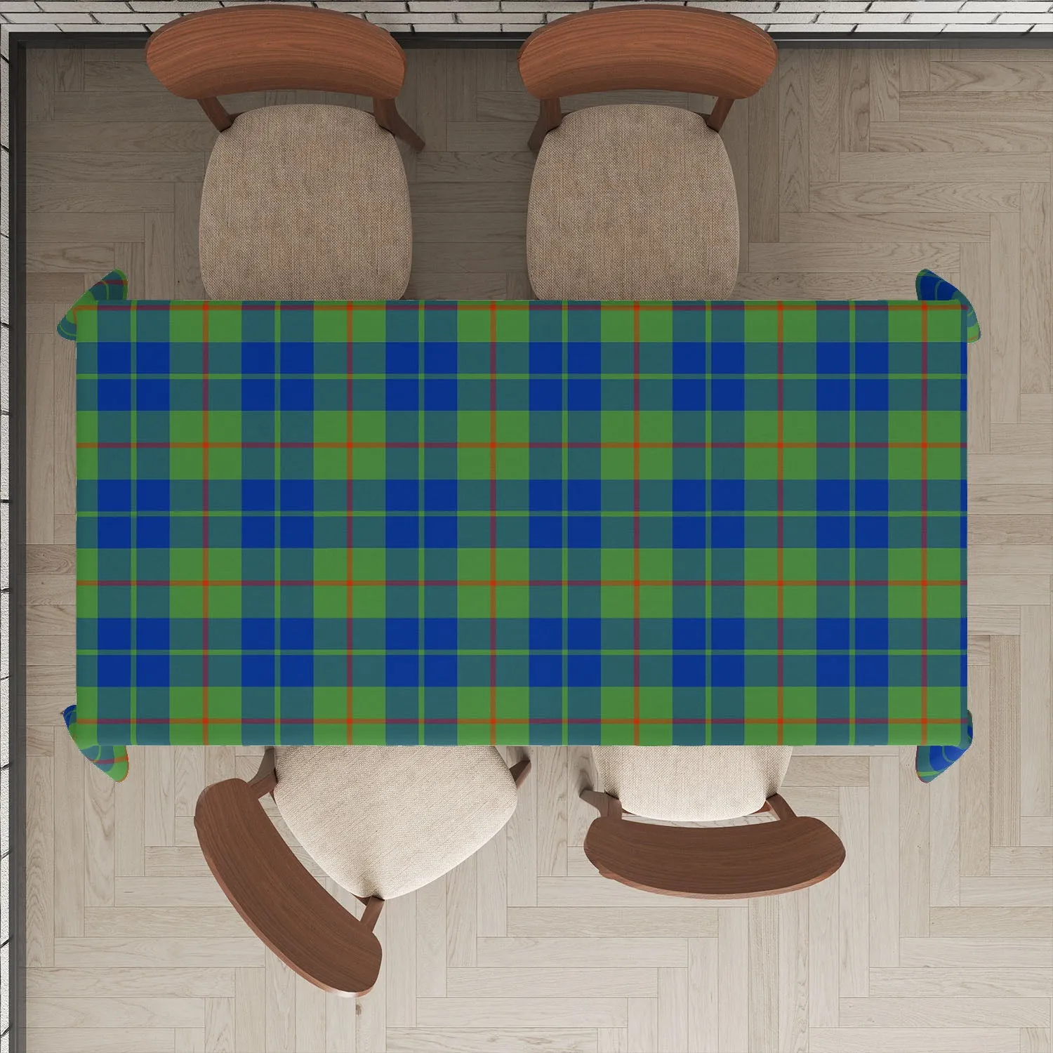 Barclay Hunting Ancient Tartan Tablecloth