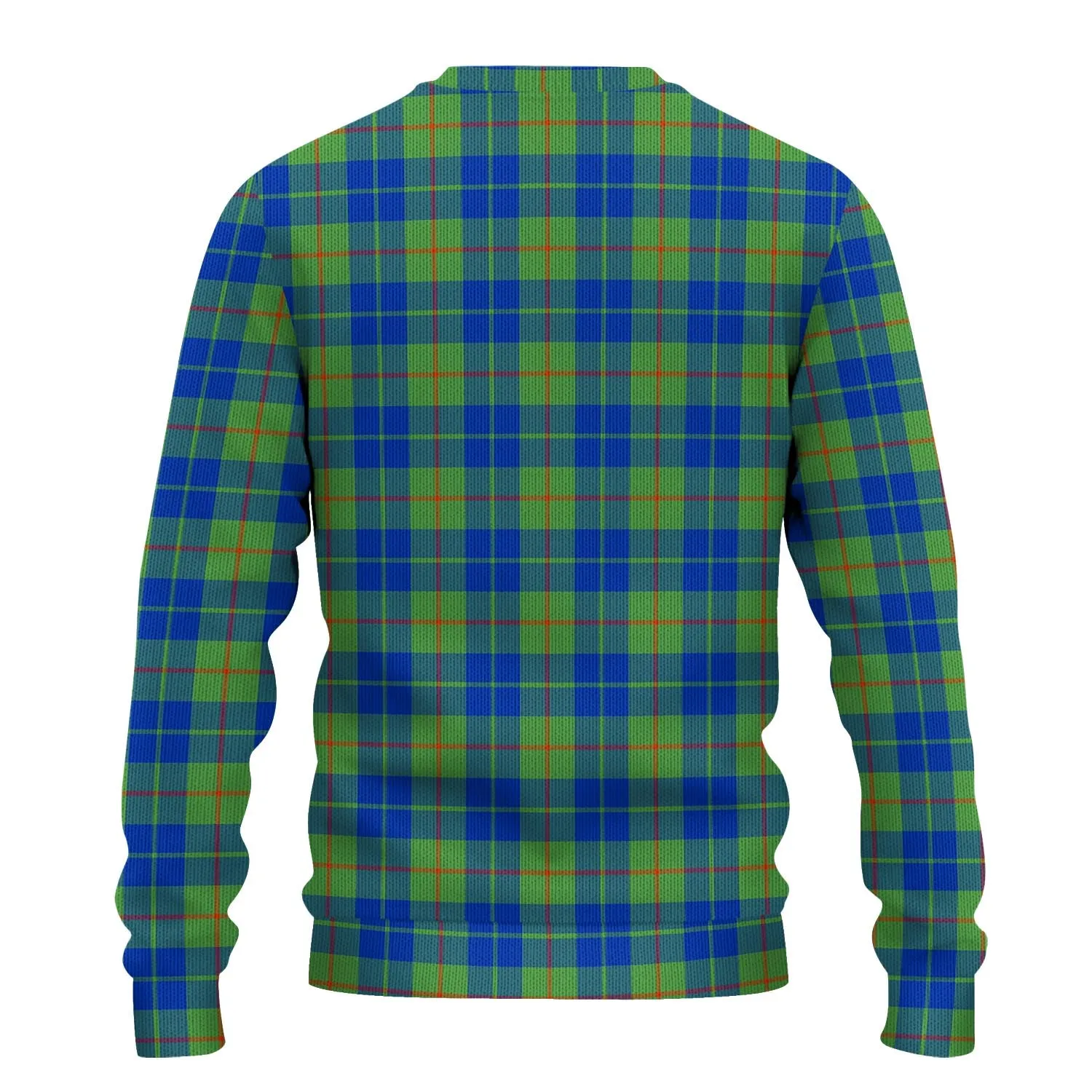 Barclay Hunting Ancient Tartan Ugly Sweater with Family Crest