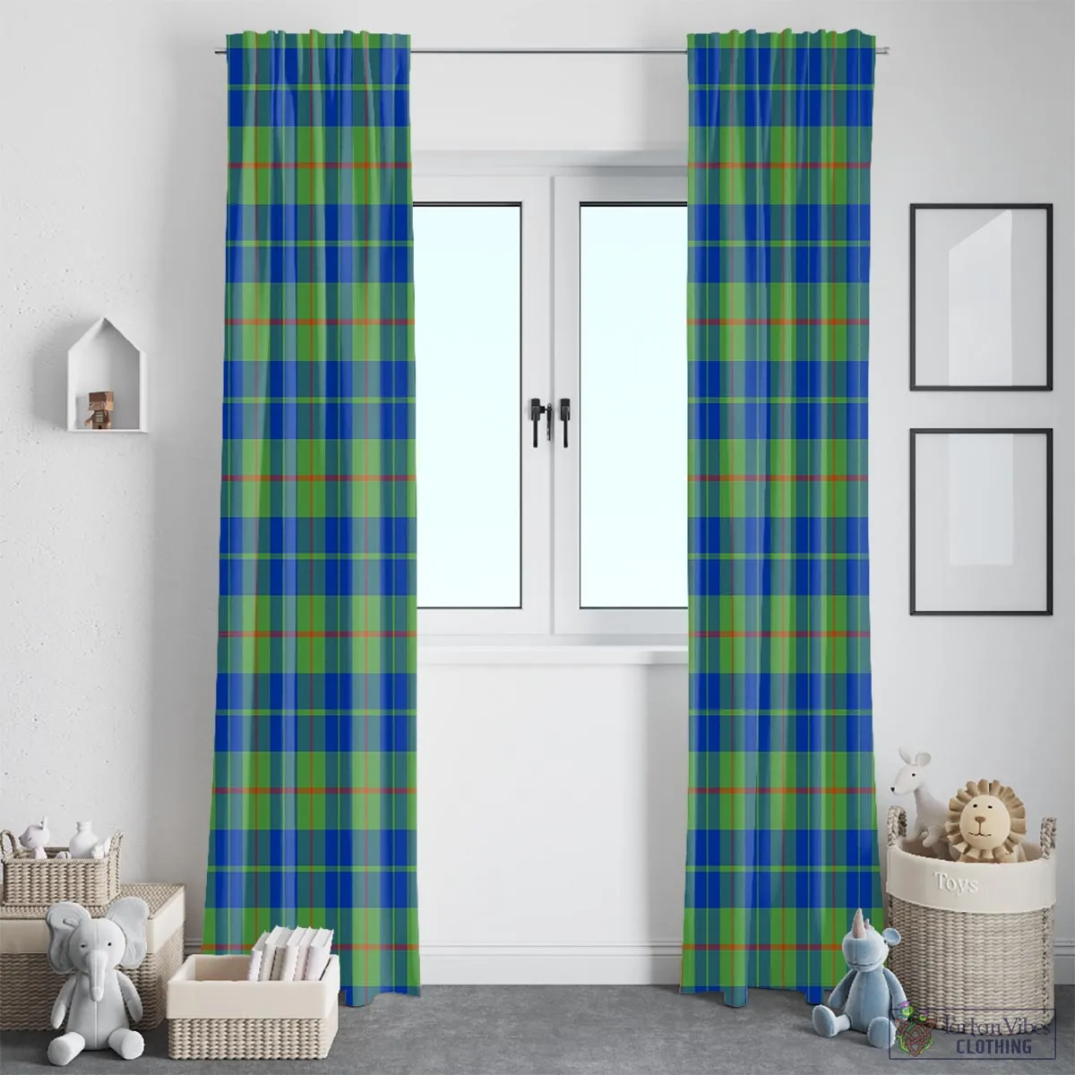 Barclay Hunting Ancient Tartan Window Curtain