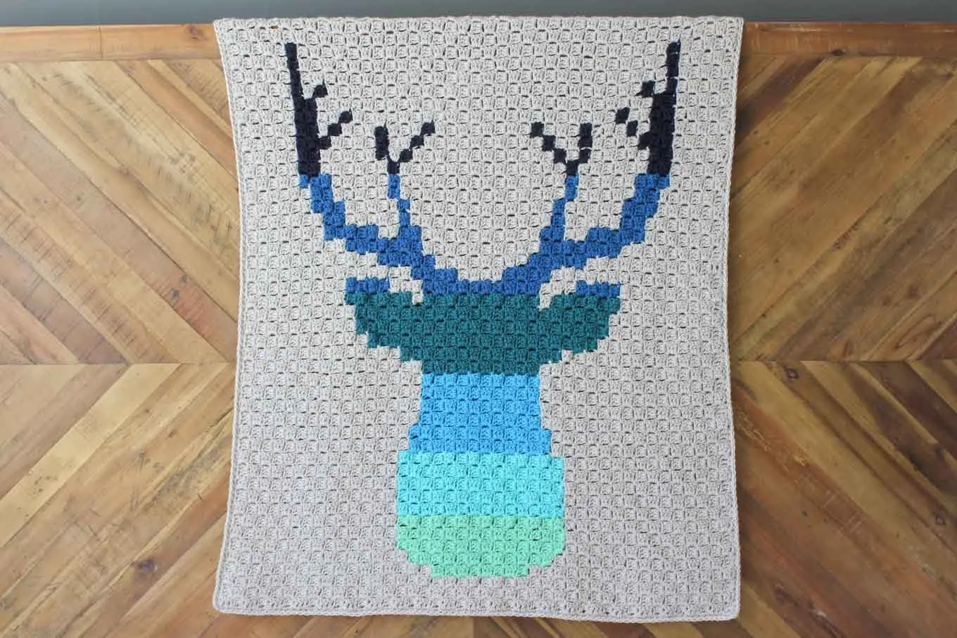 Be a Deer C2C Blanket Crochet Pattern