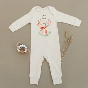 Best Buckin' Dad Ever Organic Baby Playsuit