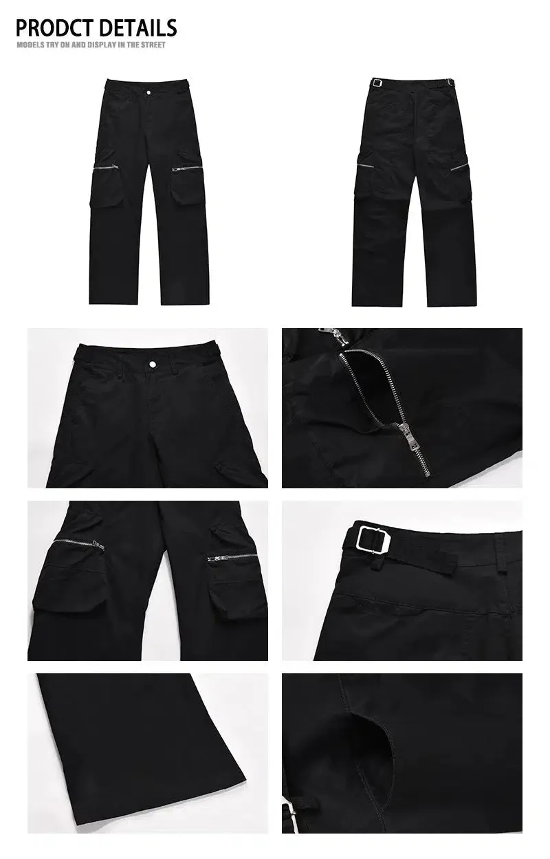 Black Cargo Pants