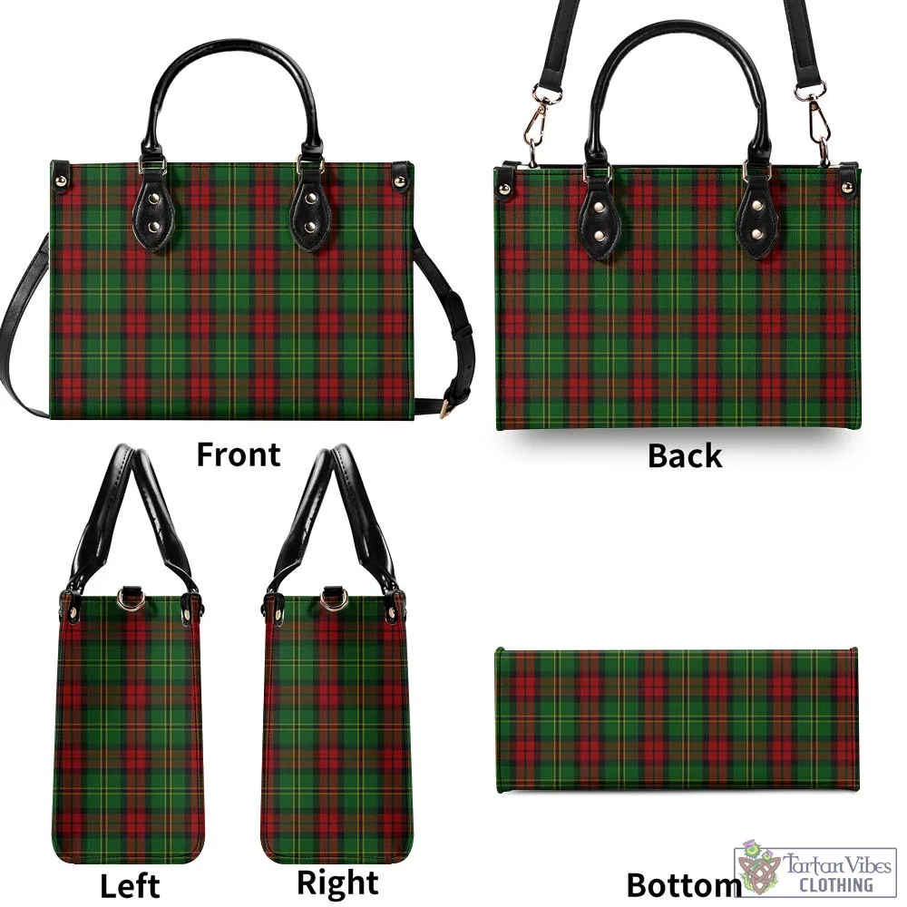 Blackstock Hunting Tartan Luxury Leather Handbags