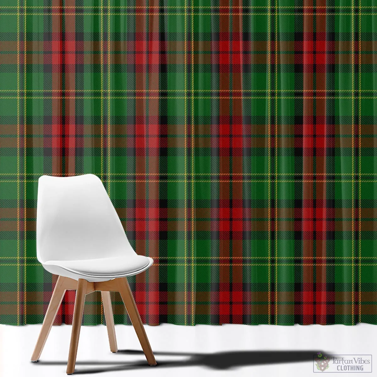 Blackstock Hunting Tartan Window Curtain