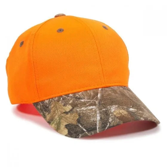 Blaze with Camo Visor Hunting Cap