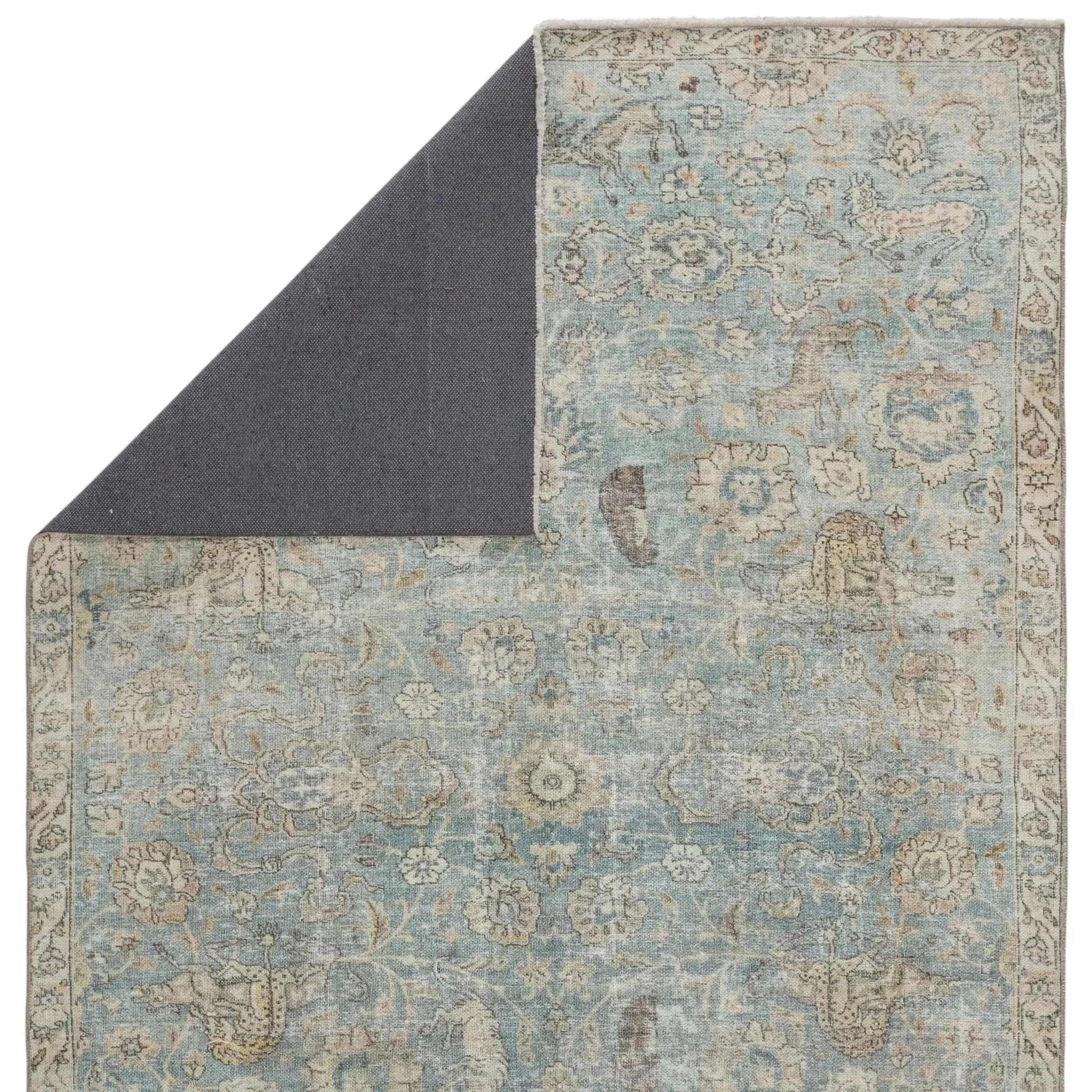 Boheme BOH17 Deep Blue/Green Rug