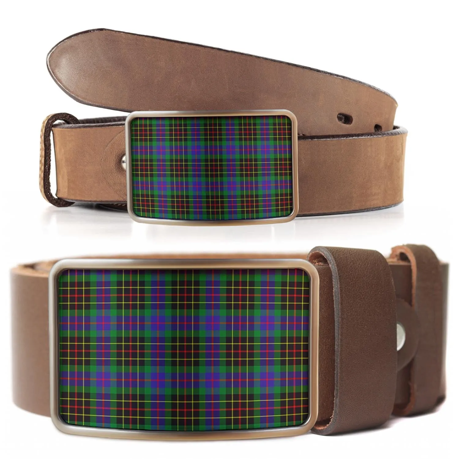 Brodie Hunting Modern Tartan Belt Buckles