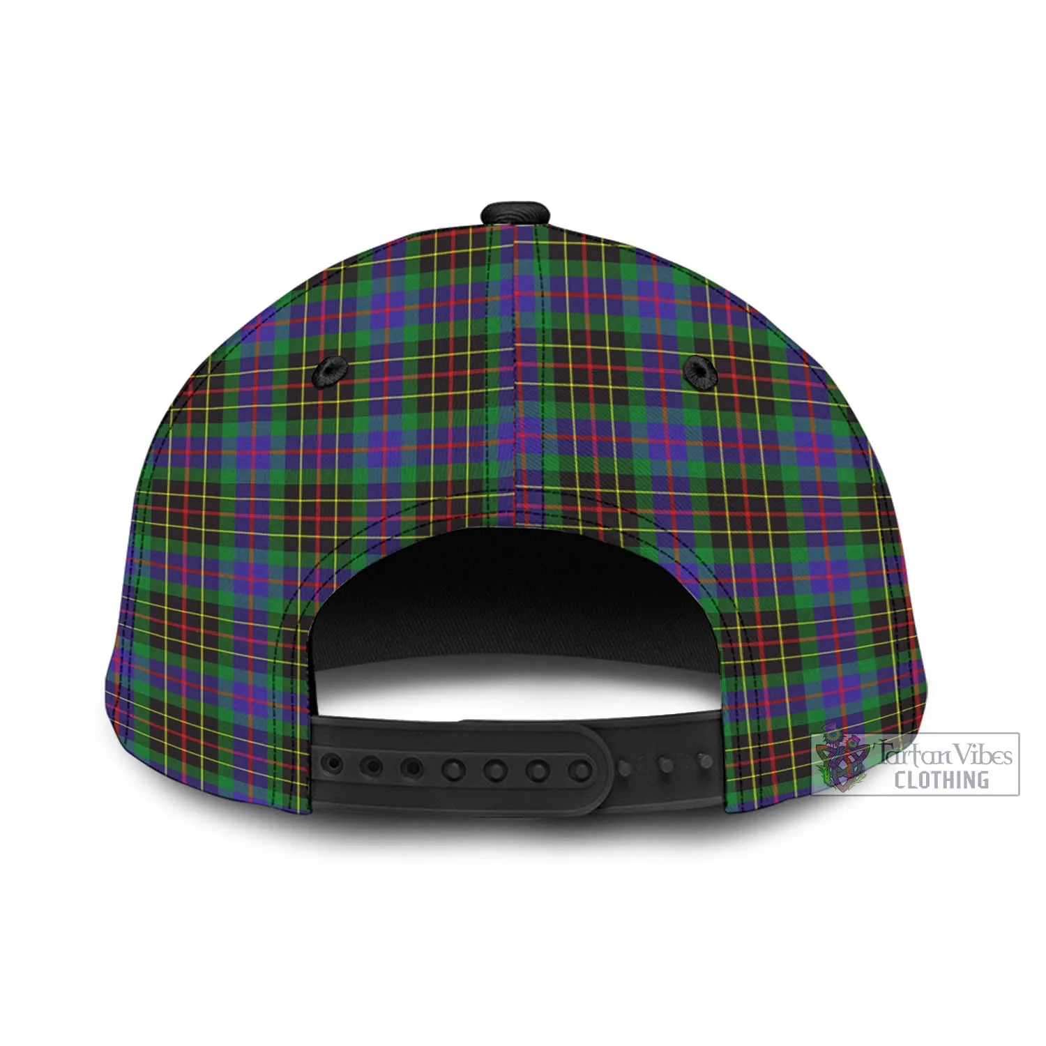 Brodie Hunting Modern Tartan Classic Cap with Family Crest In Me Style