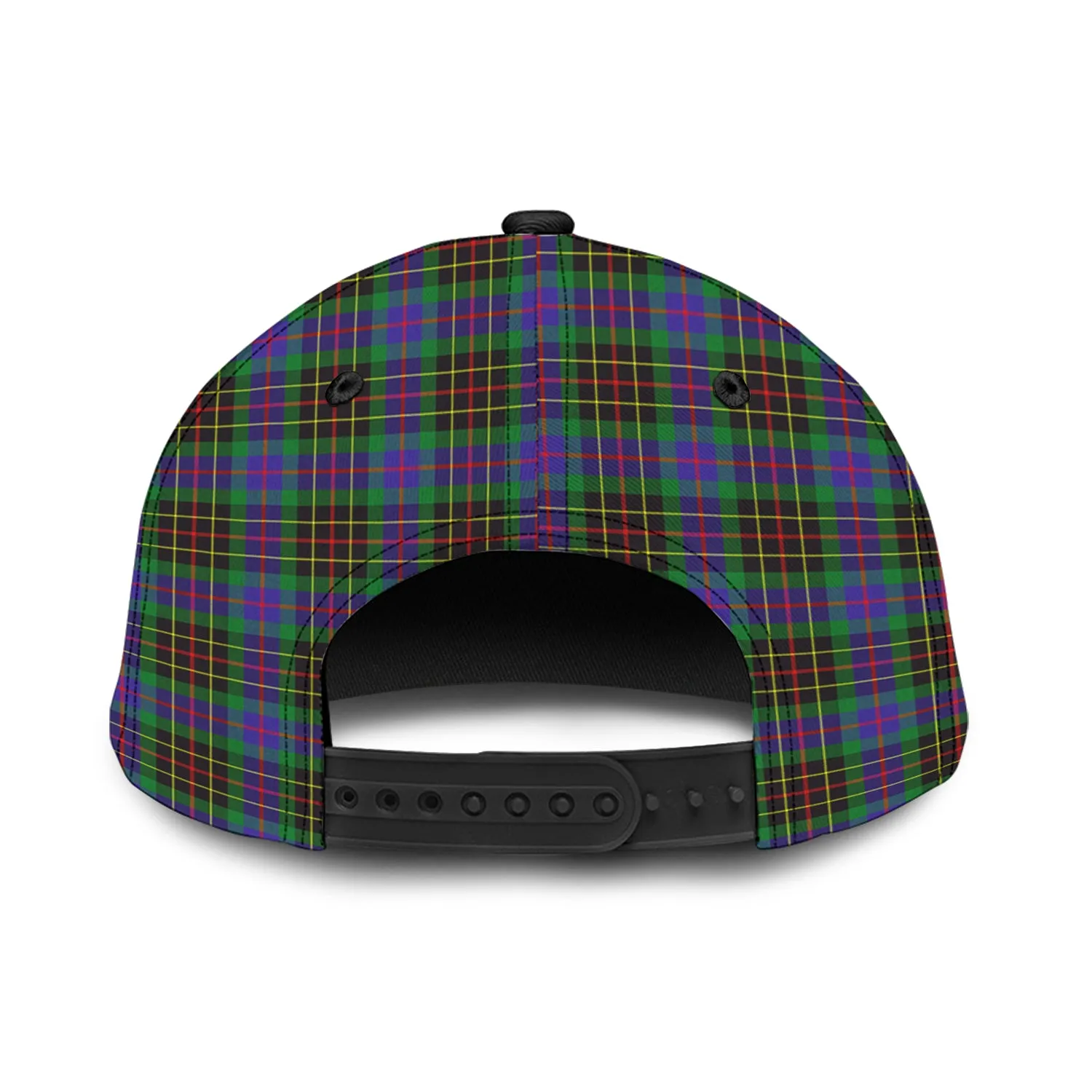 Brodie Hunting Modern Tartan Classic Cap with Family Crest