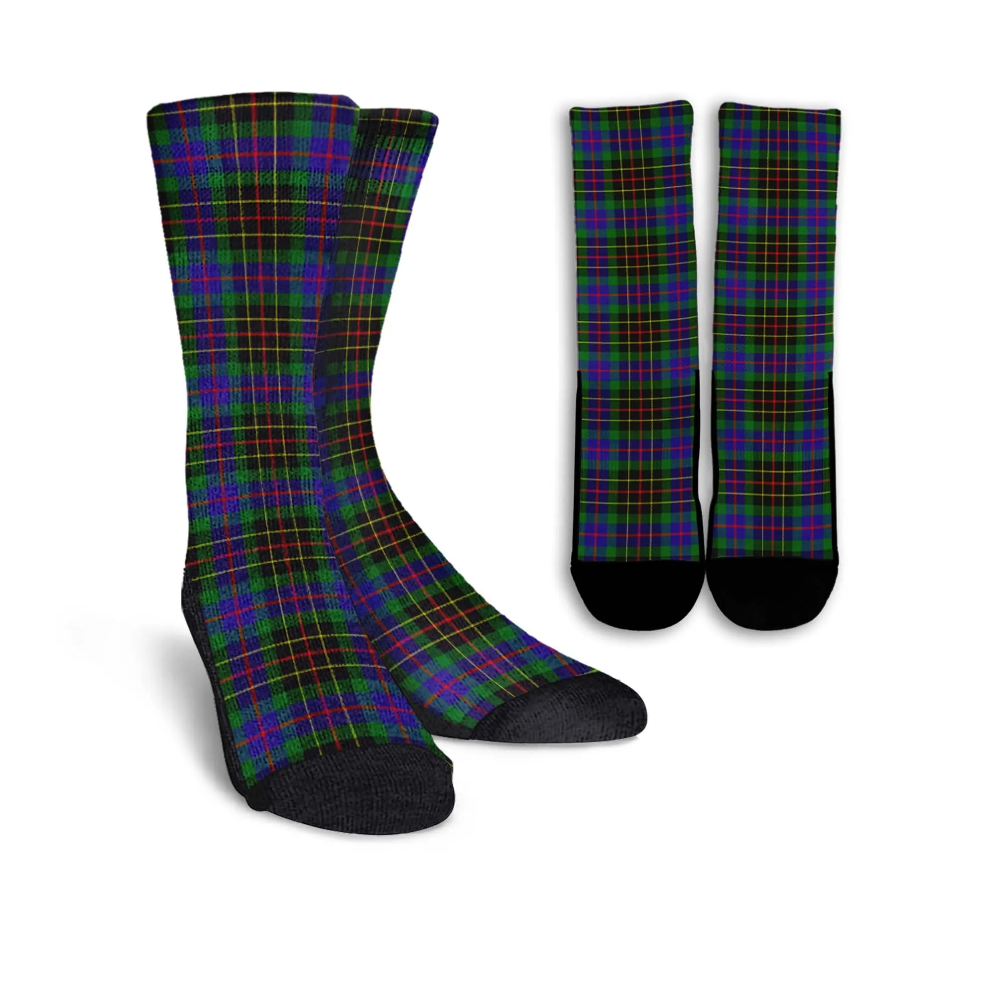 Brodie Hunting Modern Tartan Crew Socks