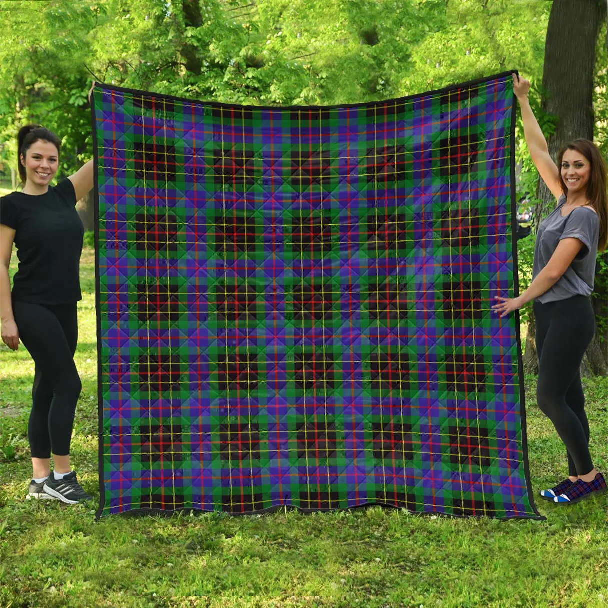 Brodie Hunting Modern Tartan Quilt