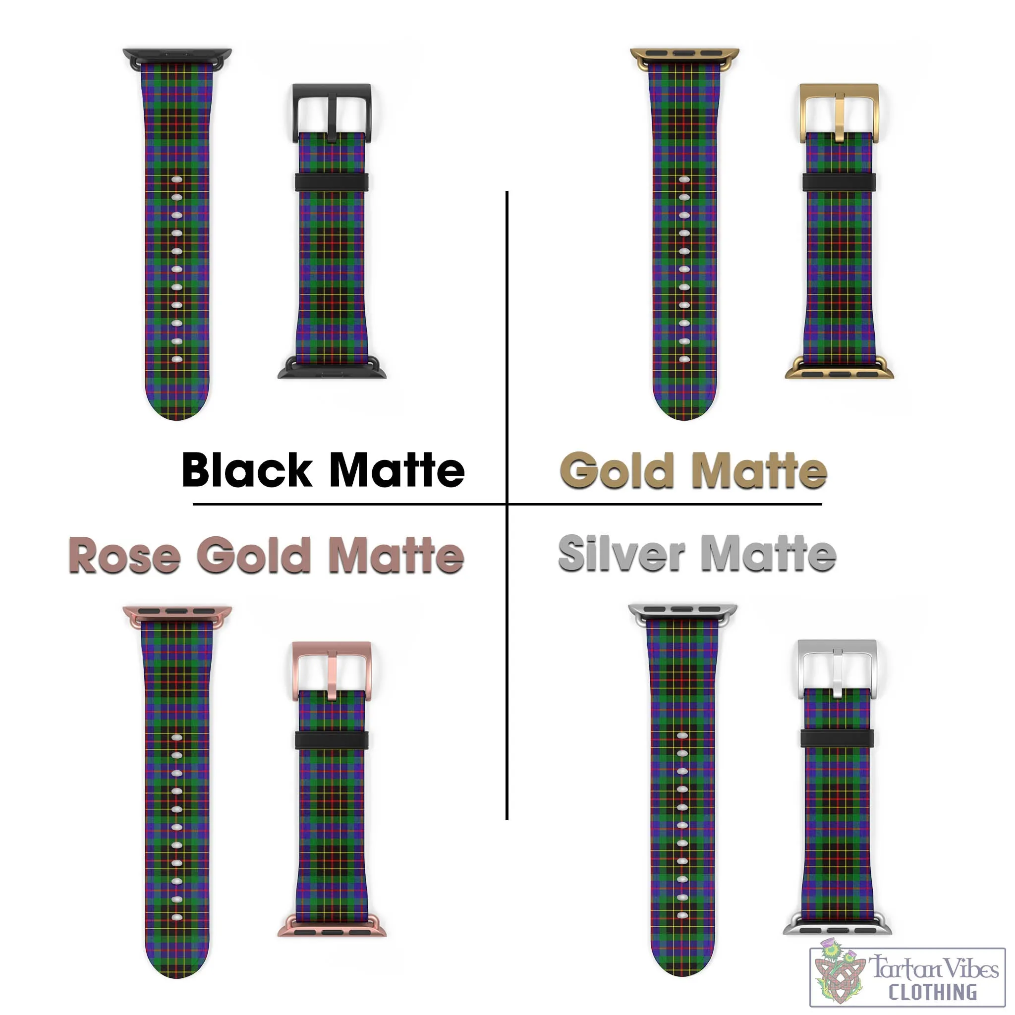 Brodie Hunting Modern Tartan Watch Band