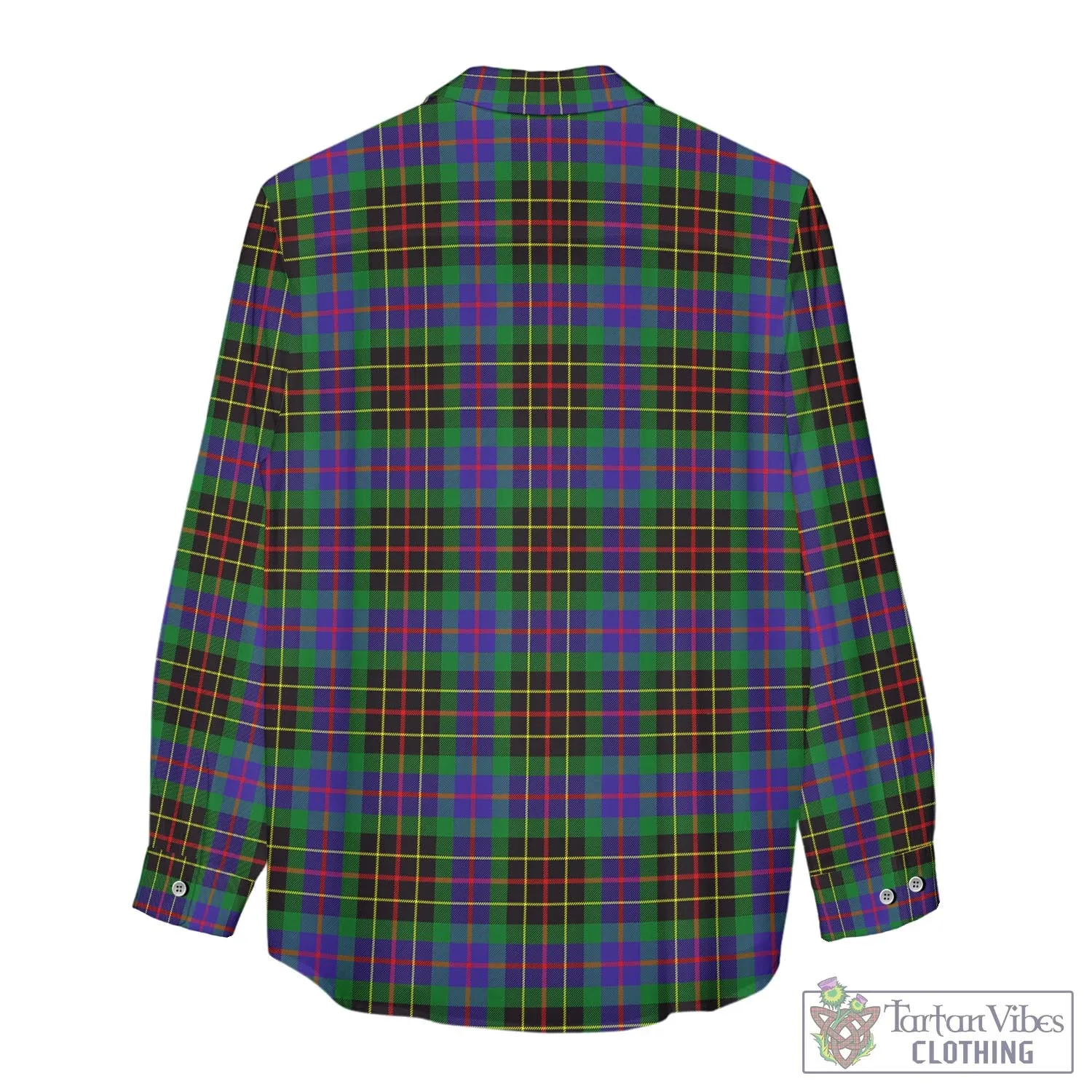 Brodie Hunting Modern Tartan Women's Casual Shirt with Family Crest