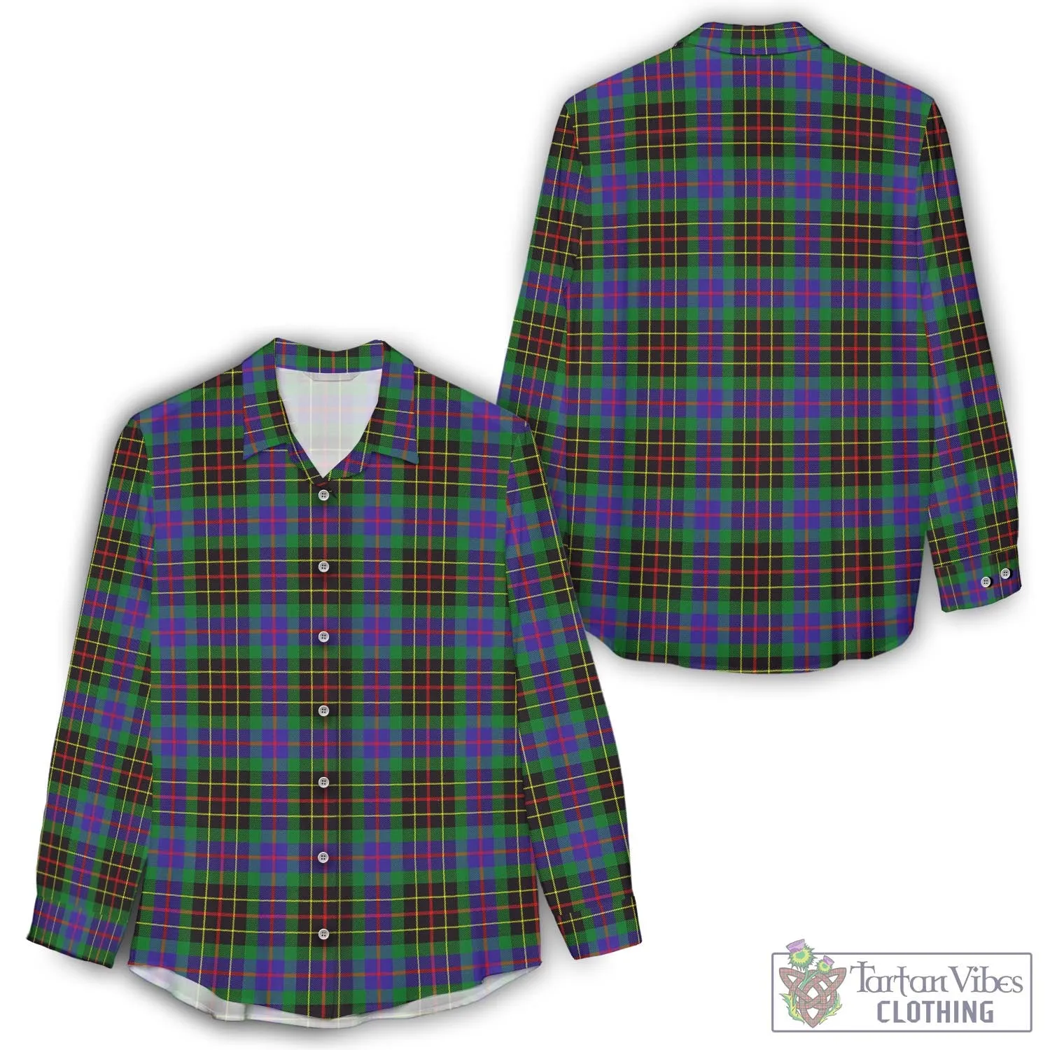 Brodie Hunting Modern Tartan Women's Casual Shirt