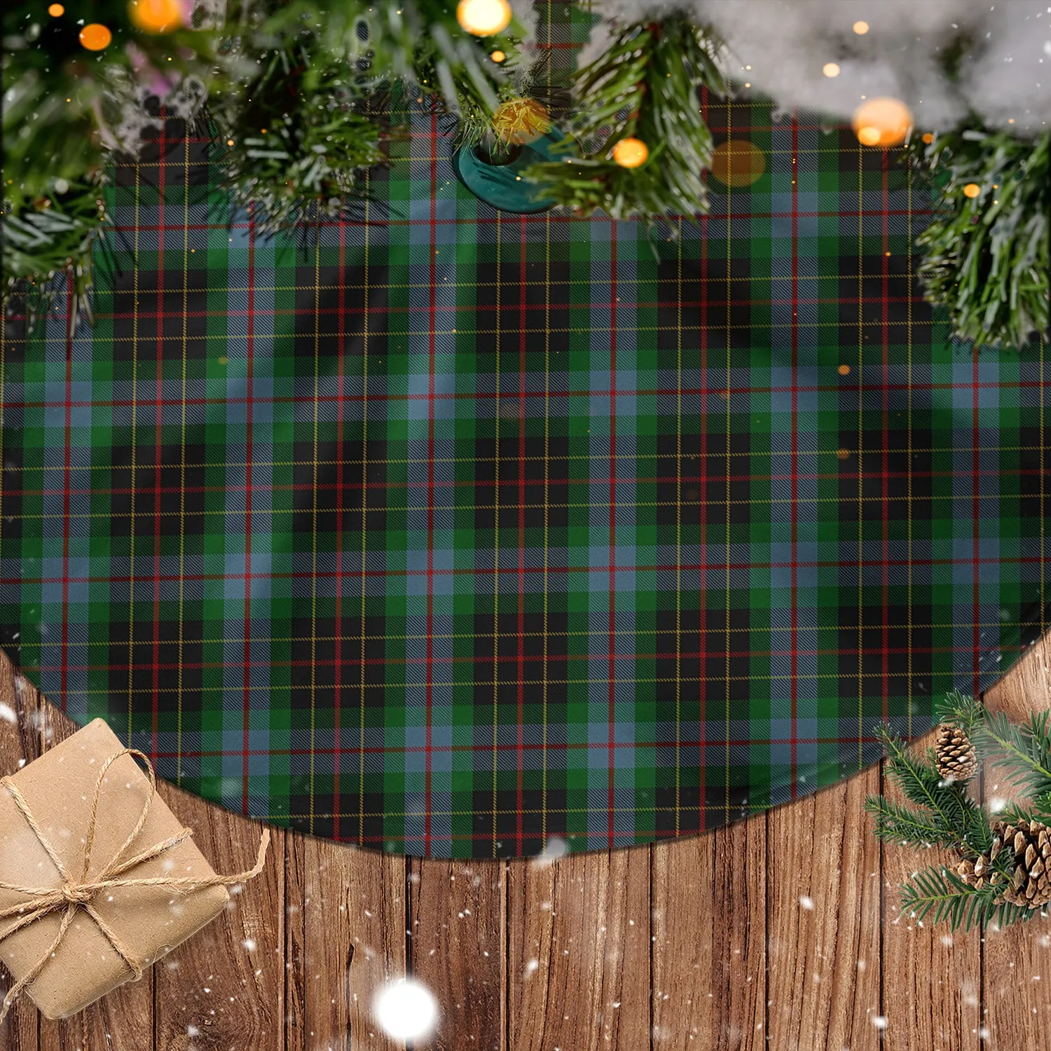 Brodie Hunting Tartan Christmas Tree Skirt