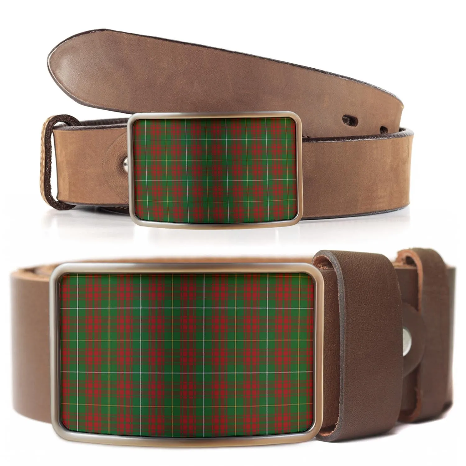 Bruce Hunting Tartan Belt Buckles