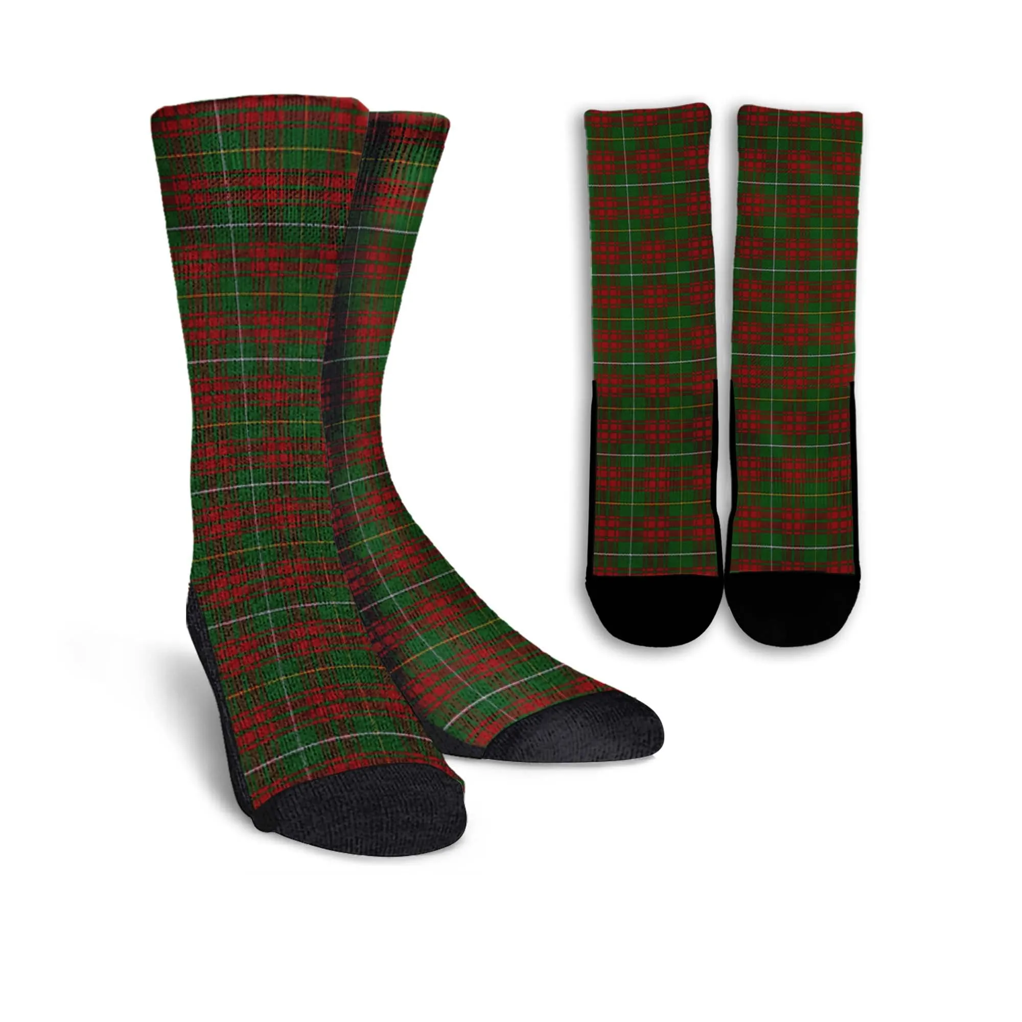 Bruce Hunting Tartan Crew Socks