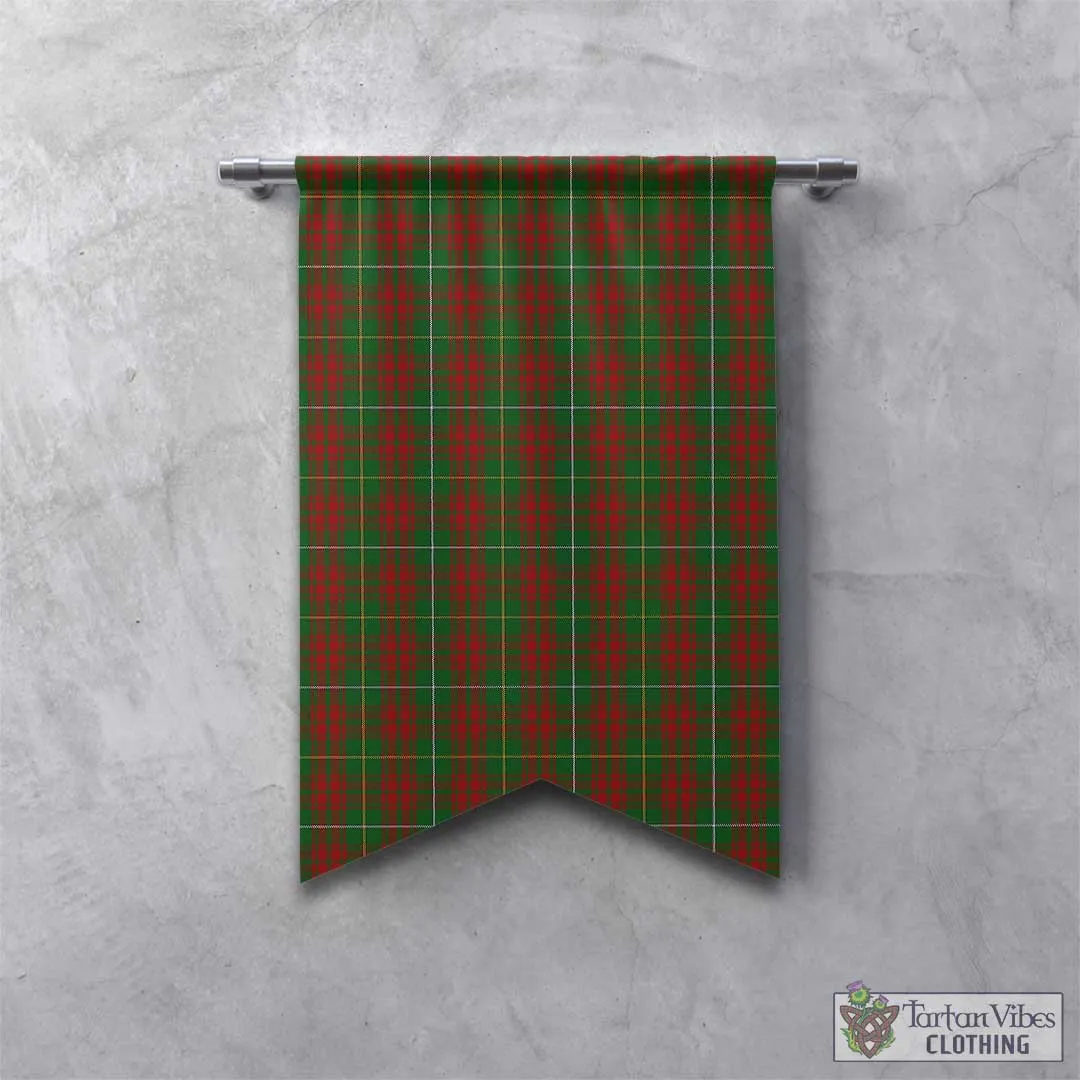 Bruce Hunting Tartan Gonfalon, Tartan Banner