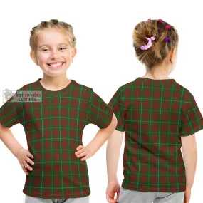 Bruce Hunting Tartan Kid T-Shirt