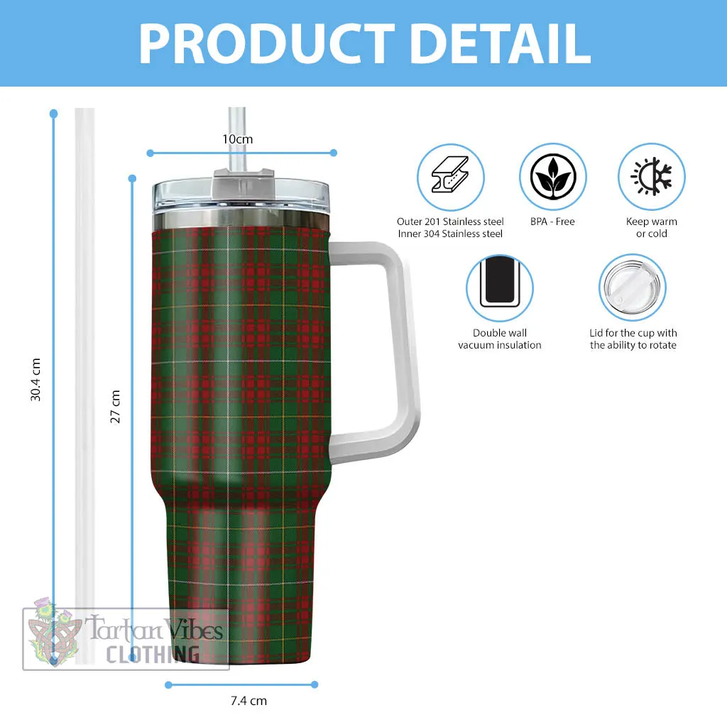 Bruce Hunting Tartan Tumbler with Handle