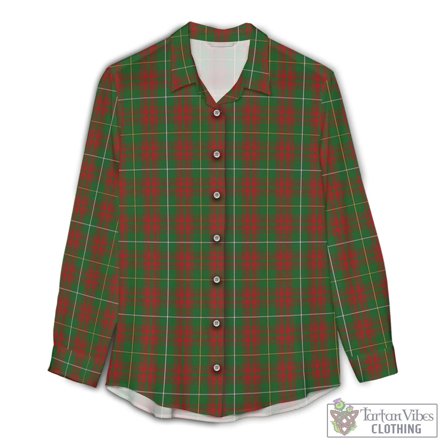 Bruce Hunting Tartan Women's Casual Shirt