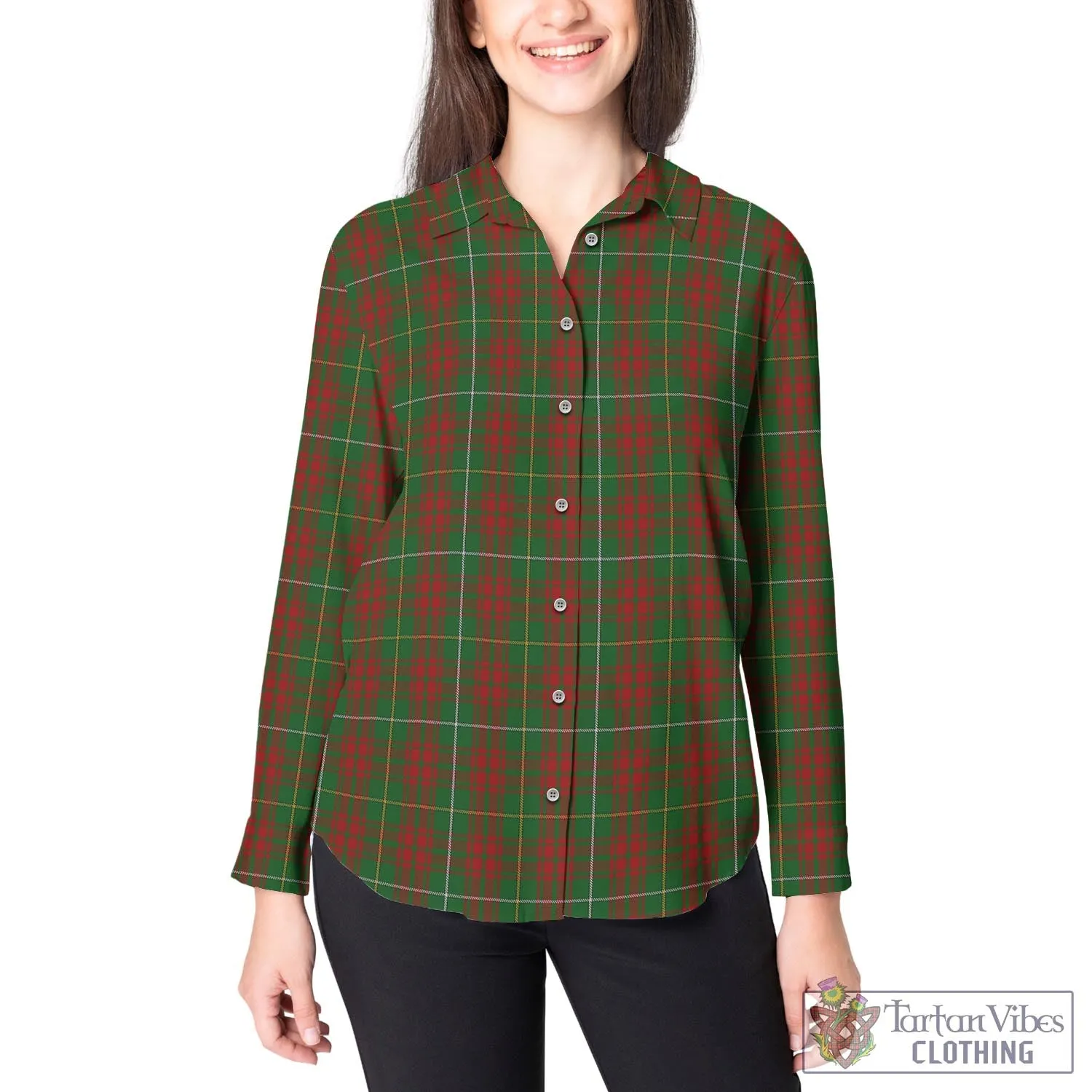 Bruce Hunting Tartan Women's Casual Shirt