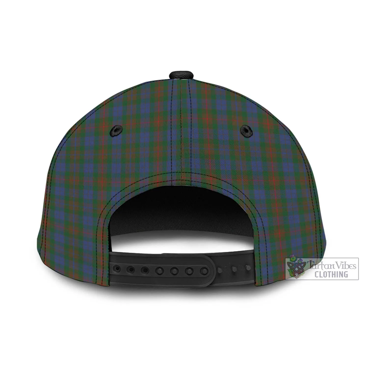 Buchanan Hunting Tartan Classic Cap with Family Crest In Me Style