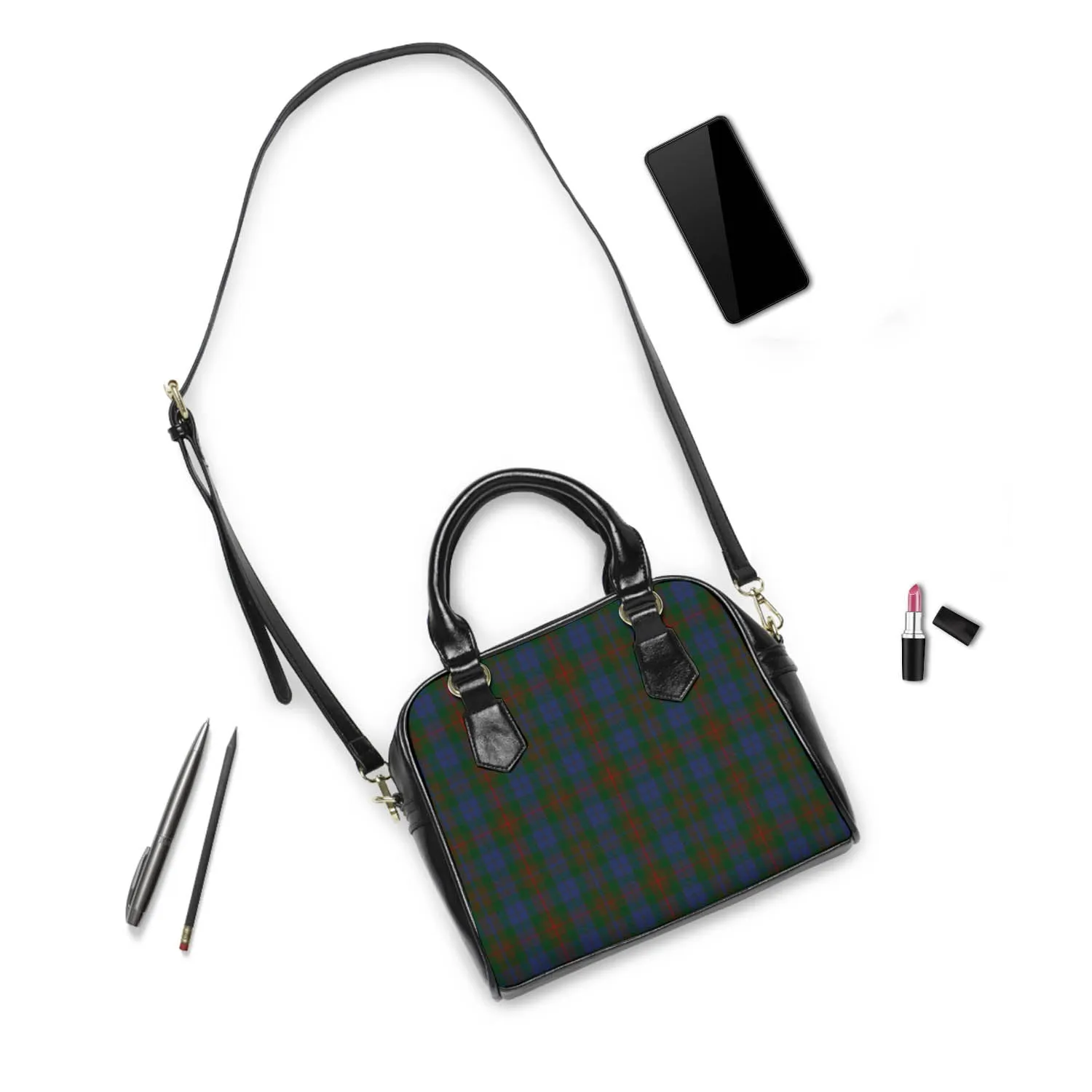 Buchanan Hunting Tartan Shoulder Handbags