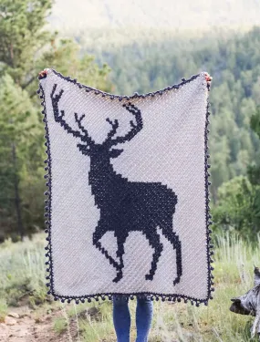 Buckhorn Blanket Crochet Pattern