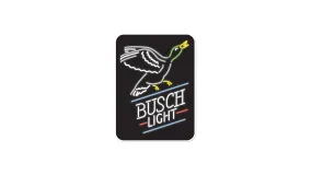 Busch Light Duck Neon Sticker