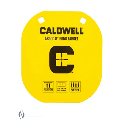 Caldwell AR500 8 inch Gong Target