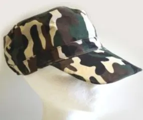 camouflage cap Case of 48