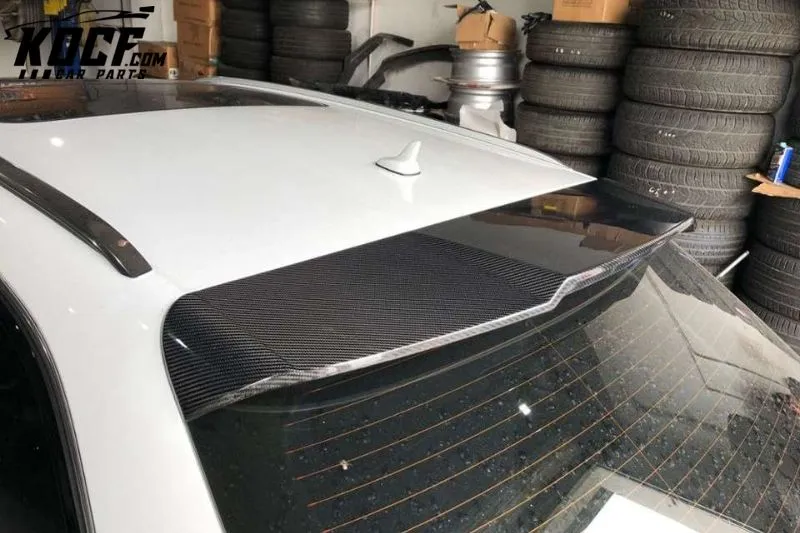 Carbon Fiber A6 Rear Roof Spoiler for Audi A6 C7 5-Door Avant 16-18 A Style